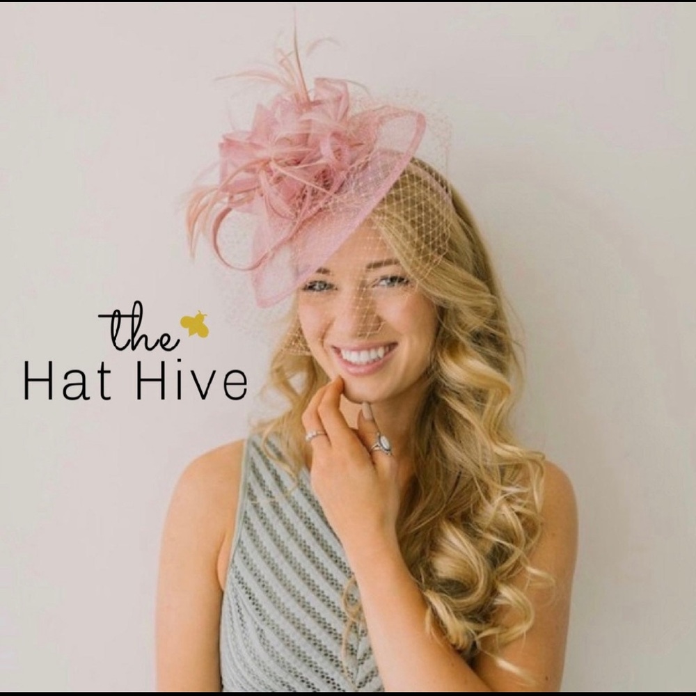 Blush Pink Fascinator